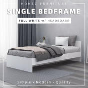 Homez Bed Frame and Headboard - Single/Queen Size