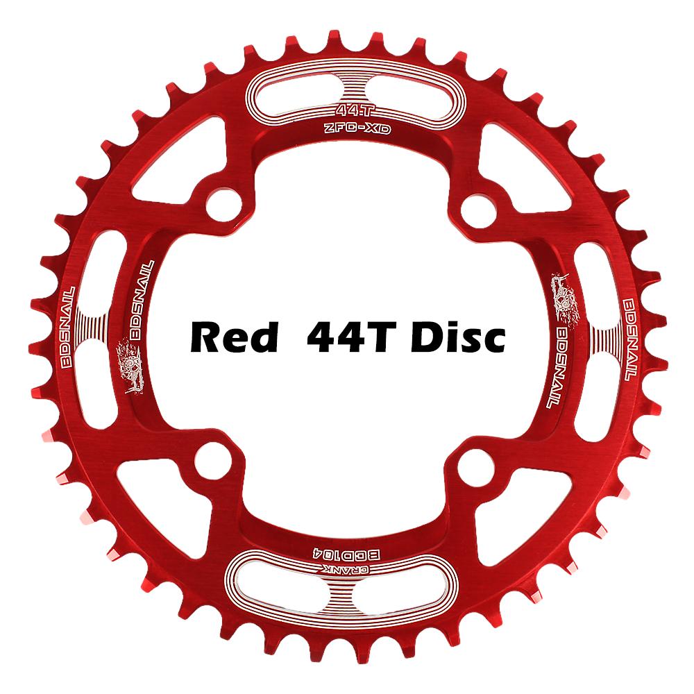 DECKAS 40-52T Narrow Wide Round MTB Bike Chainring 104mmBCD Cycling Chainset