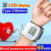 Intelligent LCD Blood Pressure Monitor with 60 Memory Sets