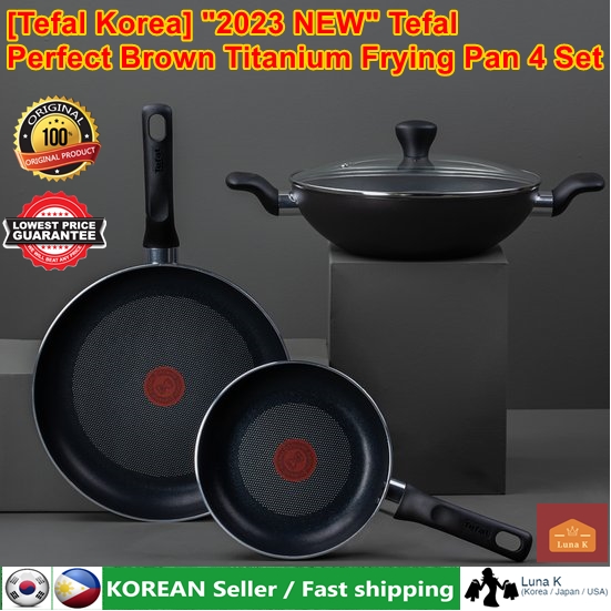  Tefal Set of 3 Frying Pans Aroma 22 – 24 – 26 cm, Forged  Aluminium, Black, 26 cm : Home & Kitchen