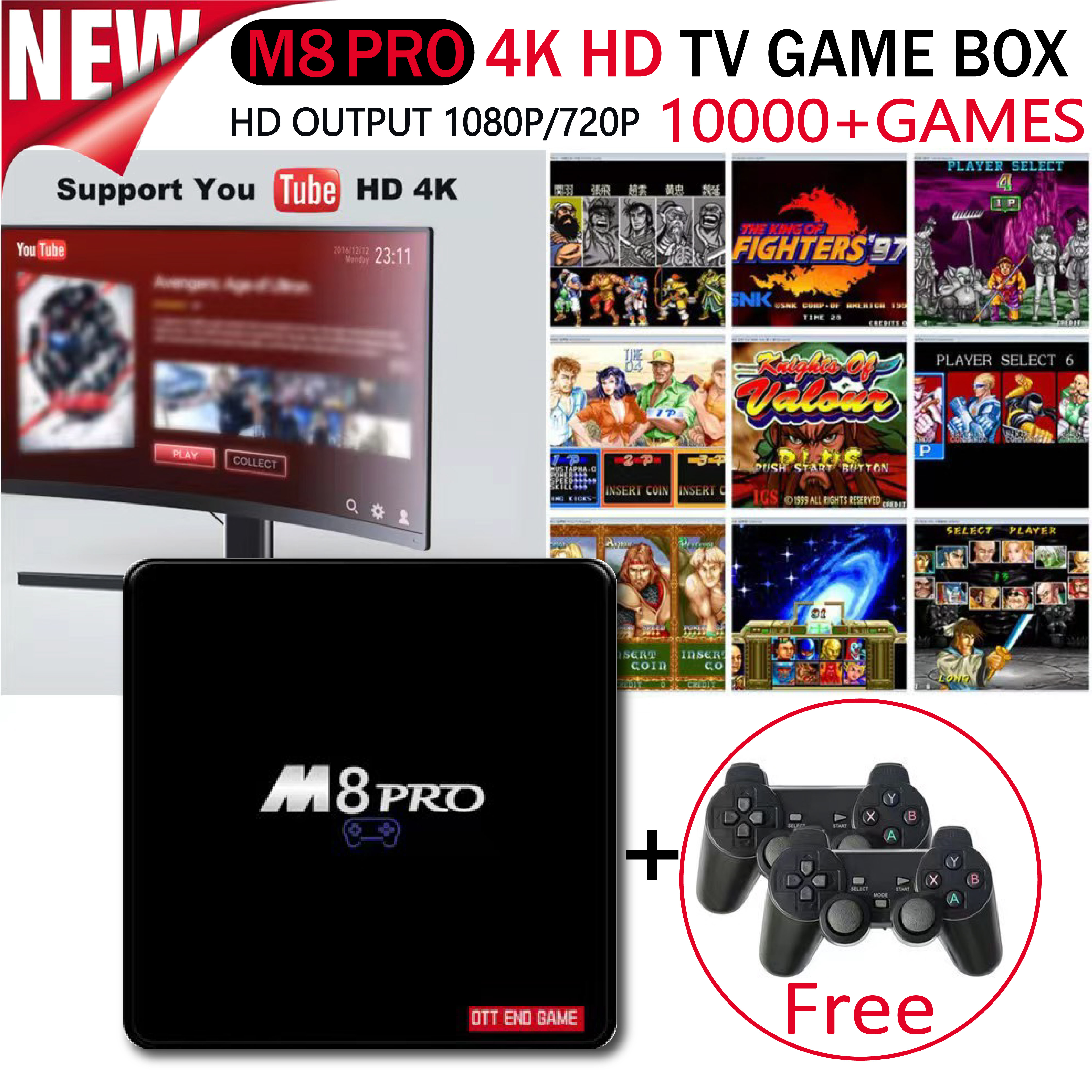 I3s Game Box Retro Console - Hd Video, Wireless Controller, Tv Home Game  Console, Perfect Party Gift - Temu Philippines