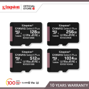 Kingston Canvas Select Plus MicroSD Card, 128GB-1TB, Android A1
