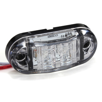 1 PAIR LED Side Marker Light For Cars Trucks Trailers Clearance Lamp 12v/24v (White) April 2018 - 5 1 PAIR LED Side Marker Light for Cars Trucks Trailers Clearance Lamp 12v/24v (White) - 5