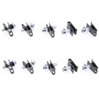 10pcs 5mm Fairing Bolts Spire Speed Fastener Clip Screw Spring Nuts(Silver) - Intl June 2018 - 4 10pcs 5mm Fairing Bolts Spire Speed Fastener Clip Screw Spring Nuts(Silver) - intl - 4