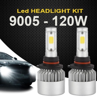 120W 9005 HB3 12000LM COB LED Car Headlight Kit White Beam 6000K Bulb 2-Side - Intl June 2018 - 2 120W 9005 HB3 12000LM COB LED Car Headlight Kit White Beam 6000K Bulb 2-Side - intl - 2