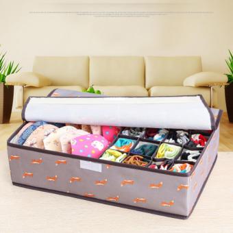 17 Cell Socks Underwear Ties Drawer Closet Home Organizer StorageBox Case (Pink Cherry) - Intl July 2018 - 3 17 Cell Socks Underwear Ties Drawer Closet Home Organizer StorageBox Case (Pink Cherry) - intl - 3