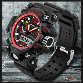 2016 High Quality SANDA 732 Multifunctional Outdoor SportsWaterproof Shockproof Electronic Watch(red) July 2018 - 3 2016 High Quality SANDA 732 Multifunctional Outdoor SportsWaterproof Shockproof Electronic Watch(red) - 3