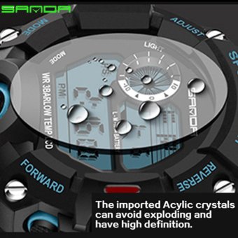 2017 New SANDA Army Watch Men Water Resistant Mens Watches Top Brand Luxury Date Calendar LED Sports Watches Relogio Masculino 326 - Intl May 2018 - 4 2017 New SANDA Army Watch Men Water Resistant Mens Watches Top Brand Luxury Date Calendar LED Sports Watches relogio masculino 326 - intl - 4
