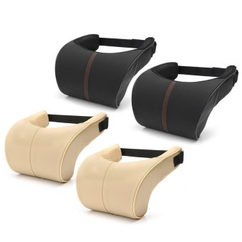 2x PU Leather Ergonomic Seat Headrest Pad Auto Car Neck Rest Memory Foam Pillows Black - Intl June 2018 - 3 2x PU Leather Ergonomic Seat Headrest Pad Auto Car Neck Rest Memory Foam Pillows Black - intl - 3