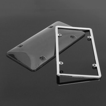 320872934595 CLEAR PLASTIC LICENSE PLATE SHIELD +BLACK FRAME Bugcover Tag Protector Plastic - Intl June 2018 - 3 320872934595 CLEAR PLASTIC LICENSE PLATE SHIELD +BLACK FRAME bugcover tag protector plastic - intl - 3