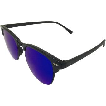 32sunny Harper Multicolored Blue/Yellow Reflector ClubmasterClassic Square Unisex Sunglasses June 2018 - 2 32sunny Harper Multicolored Blue/Yellow Reflector ClubmasterClassic Square Unisex Sunglasses - 2