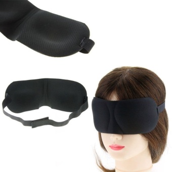 3D Eye Mask Travel Sleeping Soft Cover Shade Blindfold Sponge Blinder Eye Patch - Intl June 2018 - 2 3D Eye Mask Travel Sleeping Soft Cover Shade Blindfold Sponge Blinder Eye Patch - intl - 2