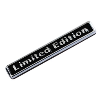 3D Metal Limited Edition Auto Car Sticker Badge Decal MotorcycleStickers Chrome Emblem - intl