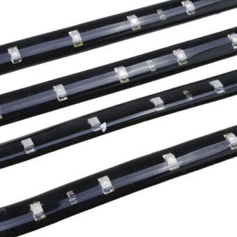 4pcs 12V 30CM/15 LED Car Motors Truck Flexible Waterproof StripLight - Intl April 2018 - 4 4pcs 12V 30CM/15 LED Car Motors Truck Flexible Waterproof StripLight - intl - 4