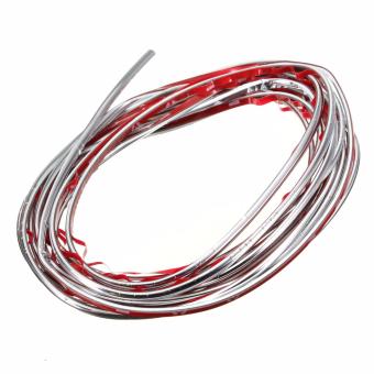 5M DIY Flexible Trim Car Interior&Exterior Moulding Strip Decorative Line (Silver) June 2018 - 2 5M DIY Flexible Trim Car Interior&Exterior Moulding Strip Decorative Line (Silver) - 2
