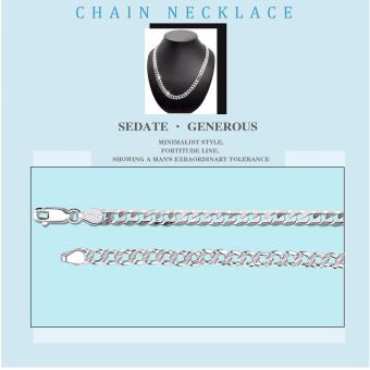 925 Silver Chain Necklace For Unisex 16in 3mm(silver) June 2018 - 2 925 Silver Chain Necklace for Unisex 16in 3mm(silver) - 2