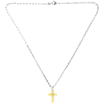 ANIME ZONE High School DxD Anime Asia Argento Cross Fashionable Pendant Necklace (Silver/Gold) June 2018 - 2 ANIME ZONE High School DxD Anime Asia Argento Cross Fashionable Pendant Necklace (Silver/Gold) - 2