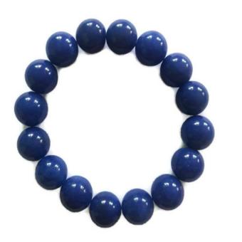 Be Lucky Charms Feng Shui Blue Onyx Big Bead Bracelet July 2018 - 2 Be Lucky Charms Feng Shui Blue Onyx Big Bead Bracelet - 2