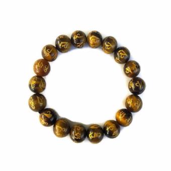 Be Lucky Charms Feng Shui Tiger Eye All Protection Mantra Stone Bracelet June 2018 - 2 Be Lucky Charms Feng Shui Tiger Eye all Protection Mantra Stone Bracelet - 2