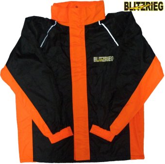 Blitzkrieg(R) MJ-Series MJ-51 Motorcycle Ultra Durable RainCoat &Jacket Set With Pants Touring (Neon Orange) April 2018 - 3 Blitzkrieg(R) MJ-Series MJ-51 Motorcycle Ultra Durable RainCoat &Jacket Set With Pants Touring (Neon Orange) - 3
