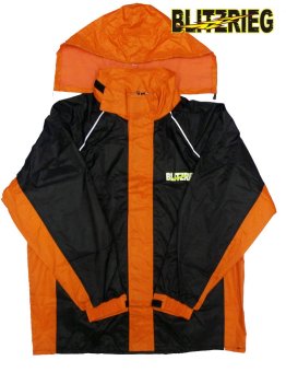 Blitzkrieg(R) MJ-Series MJ-51 Motorcycle Ultra Durable RainCoat &Jacket Set With Pants Touring (Neon Orange) April 2018 - 2 Blitzkrieg(R) MJ-Series MJ-51 Motorcycle Ultra Durable RainCoat &Jacket Set With Pants Touring (Neon Orange) - 2