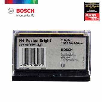 Bosch Fusion Bright H4 Halogen Bulb 12v 60/55w (Gold) April 2018 - 3 Bosch Fusion Bright H4 Halogen Bulb 12v 60/55w (Gold) - 3