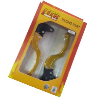Brake Lever Handle Alloy Yamaha Mio -Gold June 2018 - 3 Brake lever Handle Alloy Yamaha Mio -Gold - 3