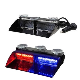 BUYINCOINS NEW Car 16 LED Red/Blue Police Strobe Flash Light Dash Emergency Flashing Light Multicolor - Intl June 2018 - 4 BUYINCOINS NEW Car 16 LED Red/Blue Police Strobe Flash Light Dash Emergency Flashing Light Multicolor - intl - 4