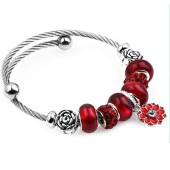 Candy Online Korea 925 Stainless Steel Silver Pandora Charm Crystal Bracelet PDA-156 June 2018 - 2 Candy Online Korea 925 Stainless Steel Silver Pandora Charm Crystal Bracelet PDA-156 - 2
