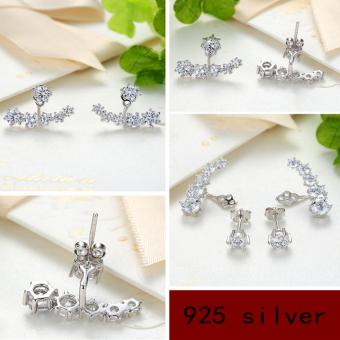 Candy Online Korean Fashion Diamond 925 Silver Earrings Jewelry ED109 June 2018 - 5 Candy Online Korean fashion diamond 925 silver earrings jewelry ED109 - 5