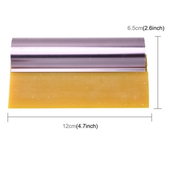 Car Auto Body Surface Window Wrapping Film Yellow Rubber ScraperSticker Tool Black With Pink Metal Handle - Intl June 2018 - 5 Car Auto Body Surface Window Wrapping Film Yellow Rubber ScraperSticker Tool Black With Pink Metal Handle - intl - 5