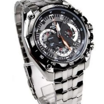 Casio Edifice Chronograph Men's Stainless Steel Strap Watch EF-550D June 2018 - 2 Casio Edifice Chronograph Men's Stainless Steel Strap Watch EF-550D - 2