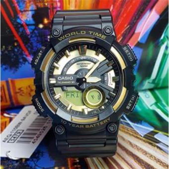 Casio Men's Analog Digital Aircraft Watch Black/Gold AEQ-110BW-9A April 2018 - 3 Casio Men's Analog Digital Aircraft Watch Black/Gold AEQ-110BW-9A - 3