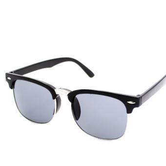 Clubmaster Classic Square Sunglasses With Black Flash Lenses 3398and Square Aviator Sunglasses Unisex Black Frame With Black Lens_Avi_976 Set Of 2 June 2018 - 4 Clubmaster Classic Square Sunglasses with Black Flash Lenses 3398and Square Aviator Sunglasses Unisex Black Frame with Black Lens_Avi_976 set of 2 - 4