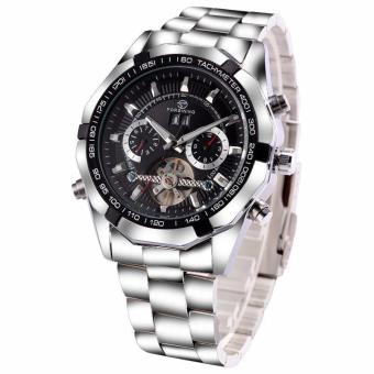 Cool Luxury Brand Forsining Wrist Watch Men Stainless Still Mechanical Watch Mens Dress Watch Gift For Male - Intl April 2018 - 4 Cool Luxury Brand Forsining Wrist Watch Men Stainless Still Mechanical Watch Mens Dress Watch Gift for Male - intl - 4