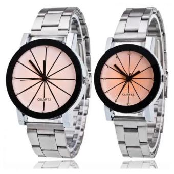 Couple Black Stainless Watch (silver) May 2018 - 2 Couple Black Stainless Watch (silver) - 2