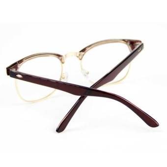 Cyxus Blue Light Filter Semi-Rimless Computer Glasses Anti Eyestrain UV Blocking Dark Brown Gaming Eyewear - Intl June 2018 - 5 Cyxus Blue Light Filter Semi-Rimless Computer Glasses Anti Eyestrain UV Blocking Dark Brown Gaming Eyewear - intl - 5
