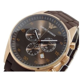 EA Sportivo Unisex Brown Stainless Steel Strap Watch AR5890 June 2018 - 4 EA Sportivo Unisex Brown Stainless Steel Strap Watch AR5890 - 4