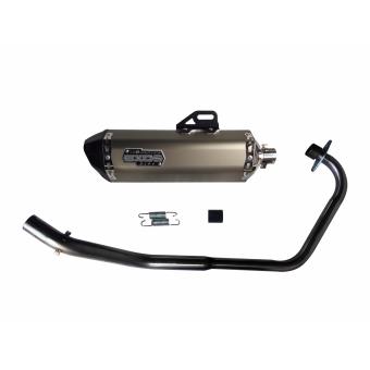 EXOS R6 CB 110 Full Exhaust System - Titanium Anodized June 2018 - 2 EXOS R6 CB 110 Full Exhaust System - Titanium Anodized - 2