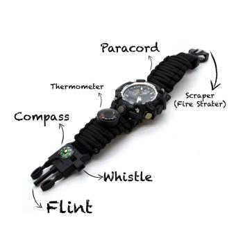 Exponi Paracord 6 In 1 Survival Watch June 2018 - 3 Exponi Paracord 6 in 1 Survival Watch - 3