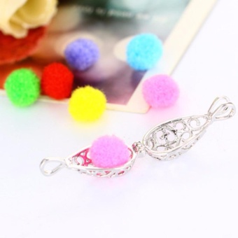 Fancyqube Woman DIY Fragrance Essential Oil Aromatherapy DiffuserPendant Locket Necklace Silver - Intl June 2018 - 3 Fancyqube Woman DIY Fragrance Essential Oil Aromatherapy DiffuserPendant Locket Necklace Silver - intl - 3