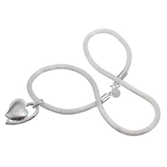 Fashion 925 Sterling Silver Double Heart Pendant Necklace Chain Women Jewelry UK June 2018 - 2 Fashion 925 Sterling Silver Double Heart Pendant Necklace Chain Women Jewelry UK - 2