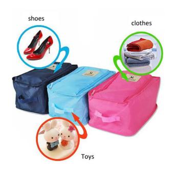 Foldable Travel Shoe Organizer (Sky Blue) Set Of 3 June 2018 - 2 Foldable Travel Shoe Organizer (Sky Blue) Set of 3 - 2