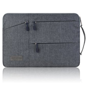 Gearmax(TM) Travellers Multi-functional Nylon Water Resistant WithSide Pockets Laptop Handbag For 13.3 Inch Macbook Air Pro /Notebook / Surface / Dell Sleeve Case Cover Bag (13.3 Inch,Gray) -Intl June 2018 - 4 Gearmax(TM) Travellers Multi-functional Nylon Water Resistant withSide Pockets Laptop Handbag for 13.3 Inch Macbook Air Pro /Notebook / Surface / Dell Sleeve Case Cover Bag (13.3 Inch,Gray) -Intl - 4