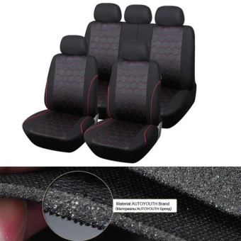 Gift Polyester Hexagon Style Auto Car Accessories Interiors Seat Covers & Support - Intl June 2018 - 2 Gift Polyester Hexagon Style Auto Car Accessories Interiors Seat Covers & Support - intl - 2
