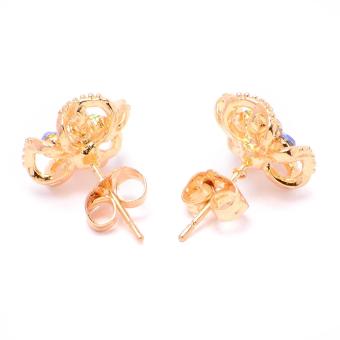 Glamorosa Dogwood Flower In Multi Gem Stud Earrings (Gold) Buy 1Take 1 June 2018 - 4 Glamorosa Dogwood Flower in Multi Gem Stud Earrings (Gold) Buy 1Take 1 - 4