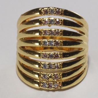 Glamorosa Huge Vintage Cocktail Ring (Gold) June 2018 - 2 Glamorosa Huge Vintage Cocktail Ring (Gold) - 2