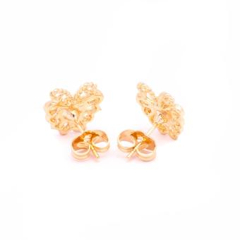 Glamorosa Monarch Butterfly In 14K Gold Platted Stud Earrings (Gold) Buy 1 Take 2 Assorted Earrings June 2018 - 4 Glamorosa Monarch Butterfly in 14K Gold Platted Stud Earrings (Gold) Buy 1 Take 2 Assorted Earrings - 4