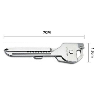 GoSport Multifunction 6-in-1 Stainless Steel Keychain Key Holder(Silver) - Intl July 2018 - 5 GoSport Multifunction 6-in-1 Stainless Steel Keychain Key Holder(Silver) - intl - 5