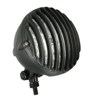 H4 12V 55W 5-inch Motorcycle Scalloped Headlight With GrilleLampshade For Or Harley Chopper Bobber - Intl June 2018 - 3 H4 12V 55W 5-inch Motorcycle Scalloped Headlight with GrilleLampshade for or Harley Chopper Bobber - intl - 3